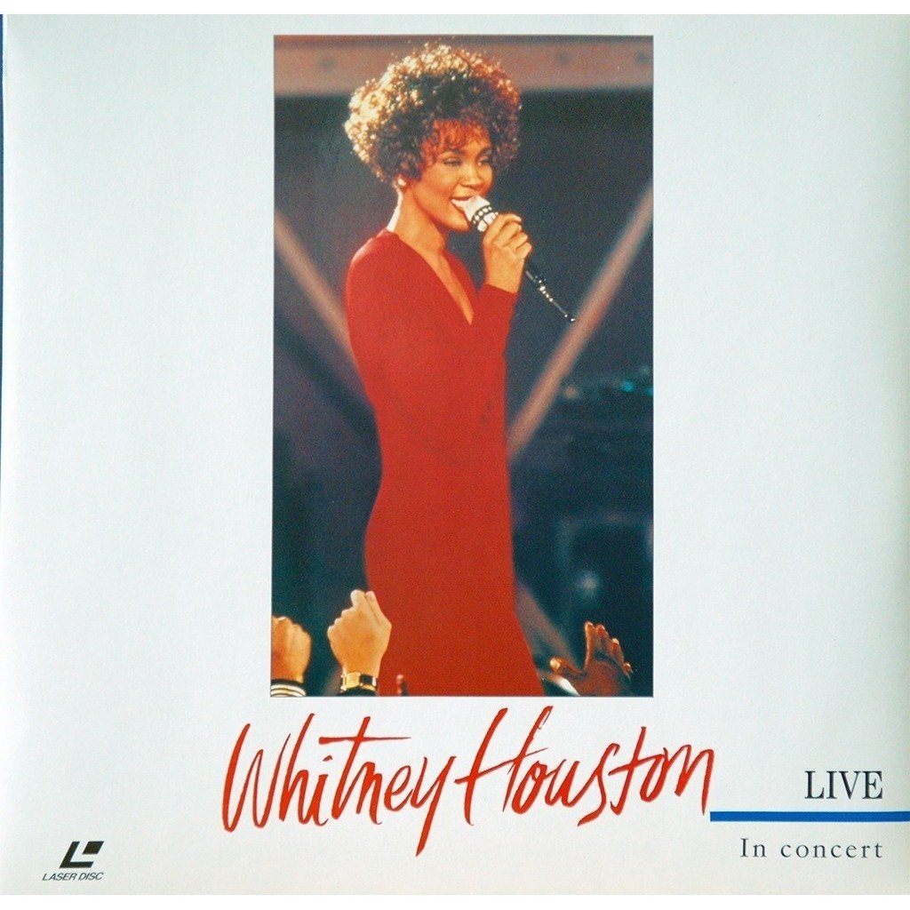 Whitney Houston LIVE in Concert 1991 (GOLD DISC) cd