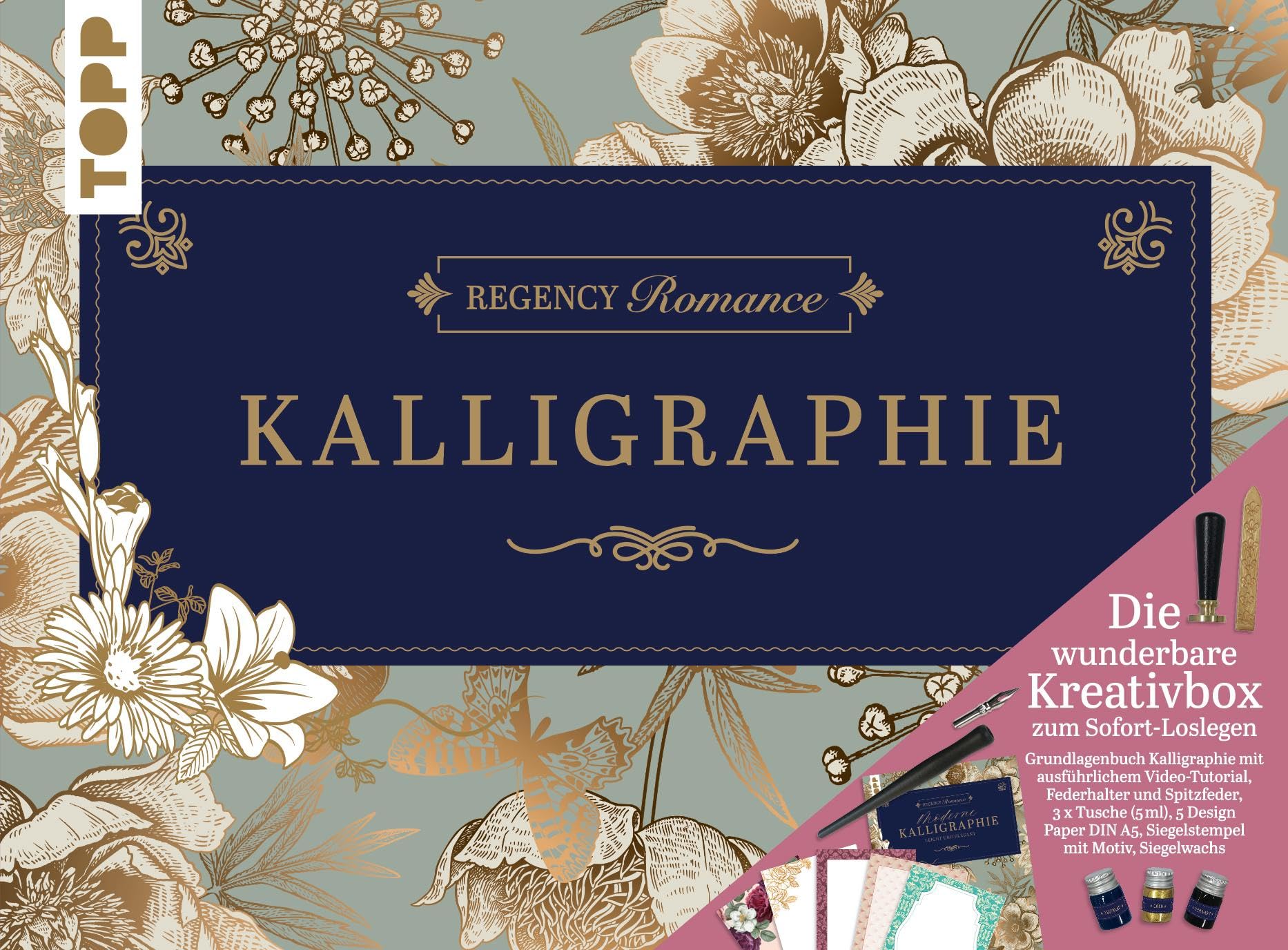 Regency Romance Kalligraphie - Die wunderbare Kreativbox: Der Einstieg in die Welt der Kalligraphie Film, Art & Culture