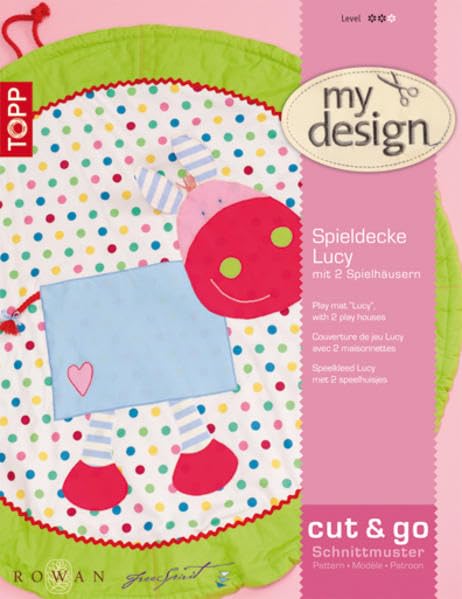 my design Spieldecke Lucy: mit 2 Spielhäusern (my design: Schnittmuster) Hobbies & Crafts