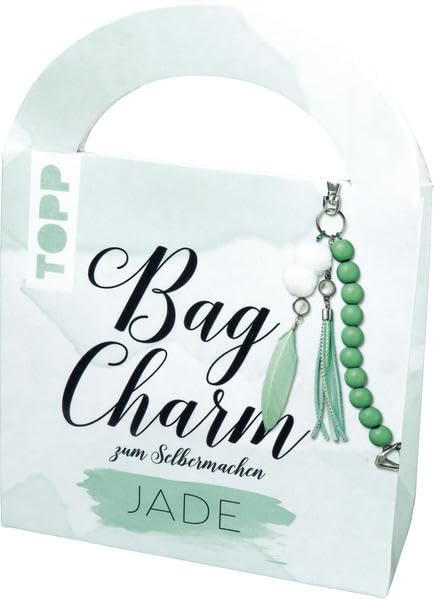 Bag Charm Set Jade: Anleitung und Material für einen trendigen Taschenanhänger zum Selbermachen Leisure, Home & Garden