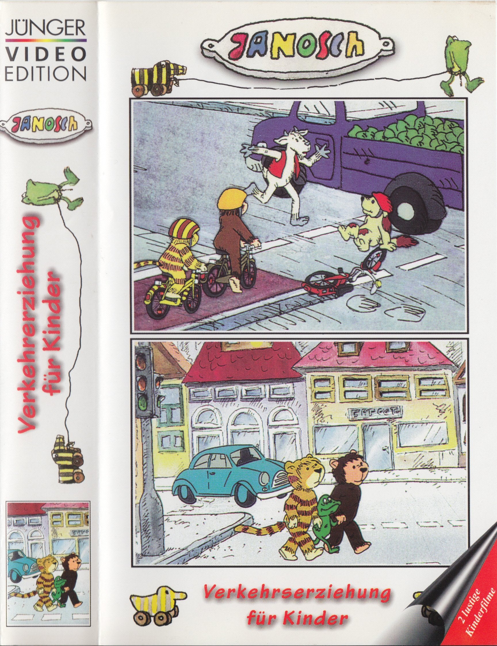 JANOSCH - Verkehrserziehung für Kinder (2 Filme: Der Tiger braucht ein Fahrrad + Tiger und Bär im Straßenverkehr) Movies