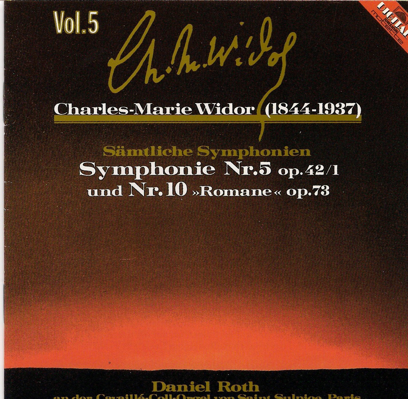 Orgelsinfonien Nr.5 & Nr.10;Sämtliche Classical