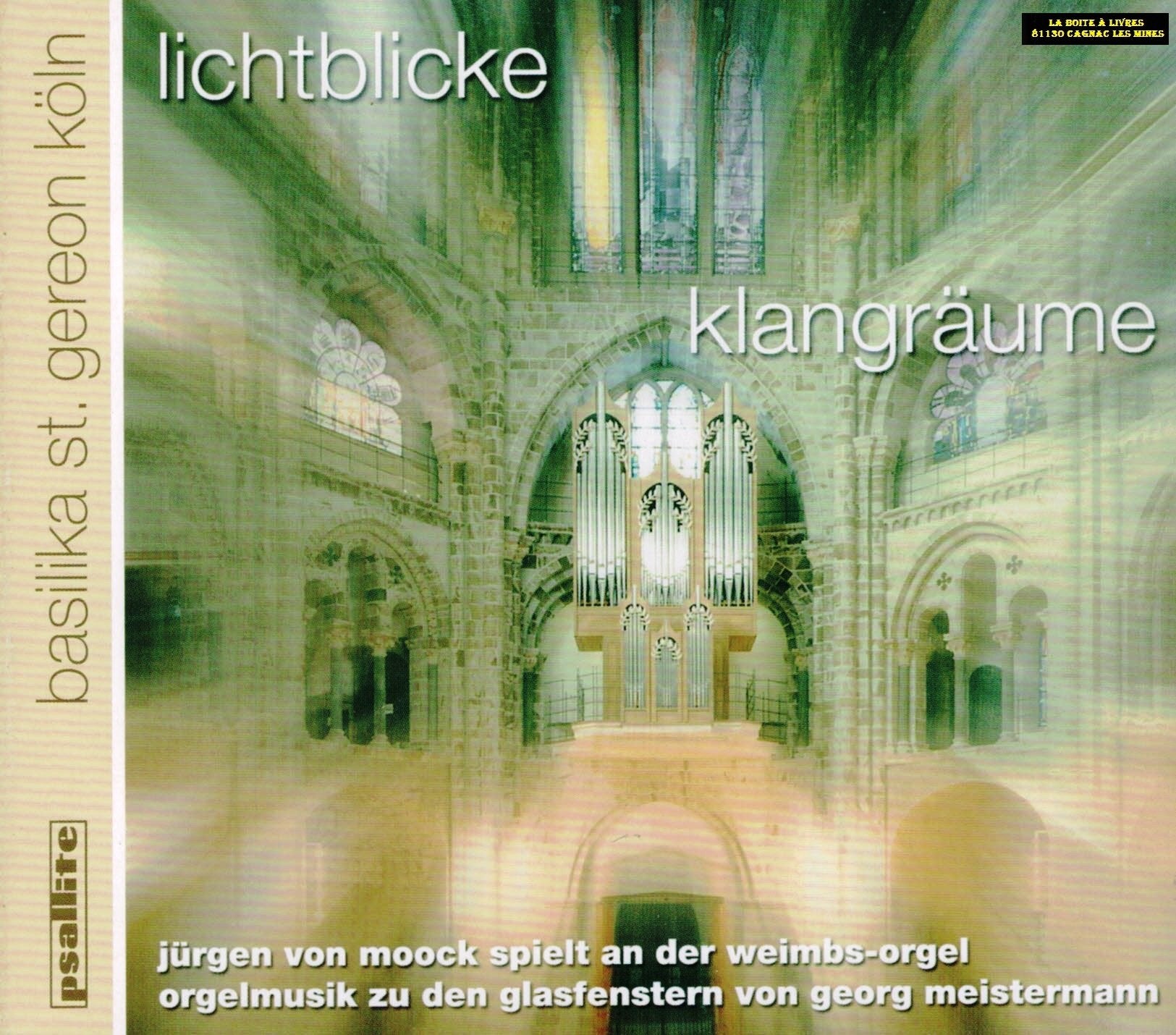 Lichtblicke: Klangräume;weimbs-Orgel Classical