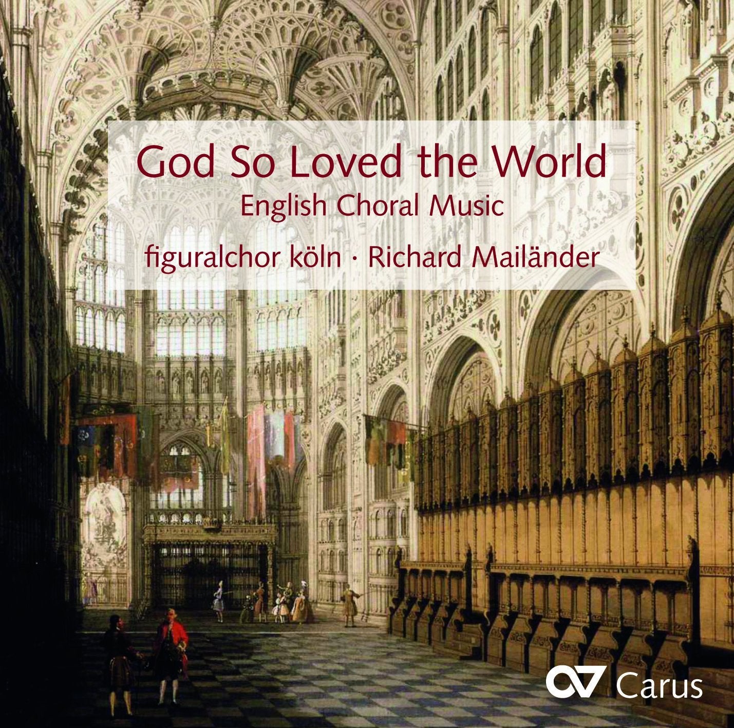 God So Loved The World-Englische Chorwerke Classical