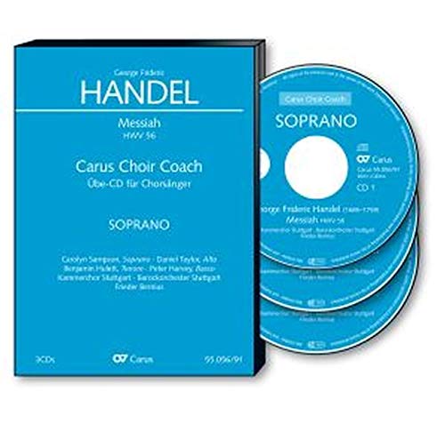 Messiah HWV56 - Chorstimme Alt (en) : 3 Playalong-CD's Books
