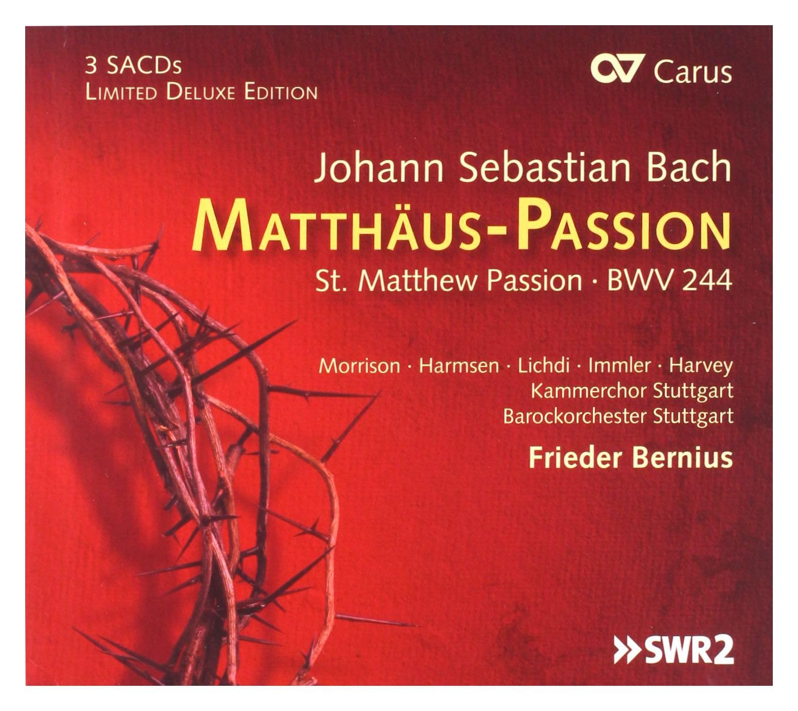 Bach: Matthäus Passion BWV 244 (Limited Deluxe Edition) Classical