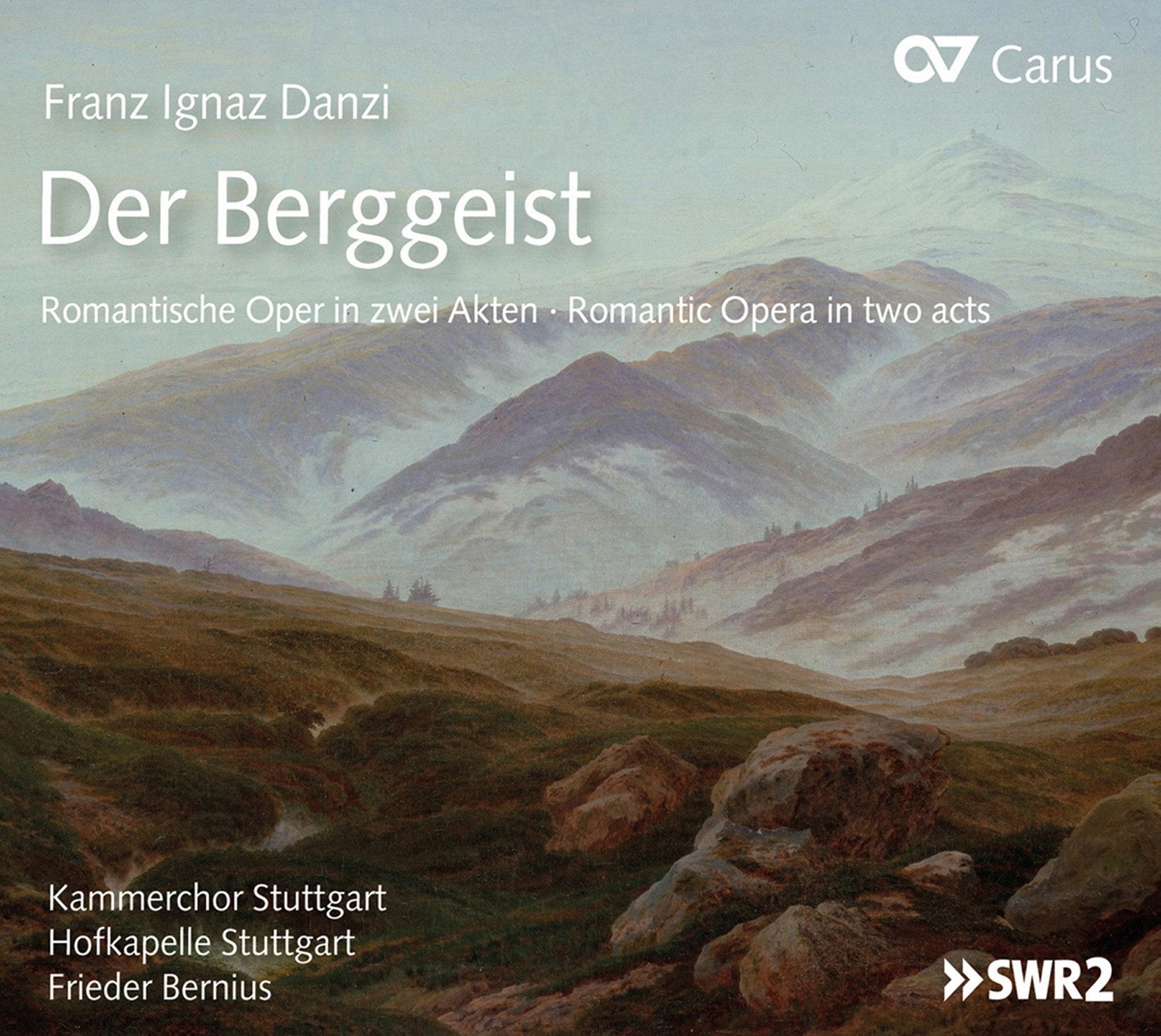 Der Berggeist-Romant.Oper in 2 Akten Music