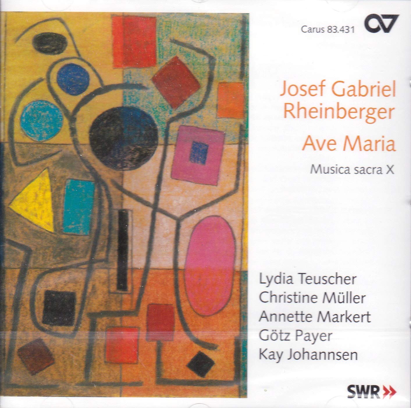 Rheinberger: Ave Maria (Musica Sacra Vol.10) Classical