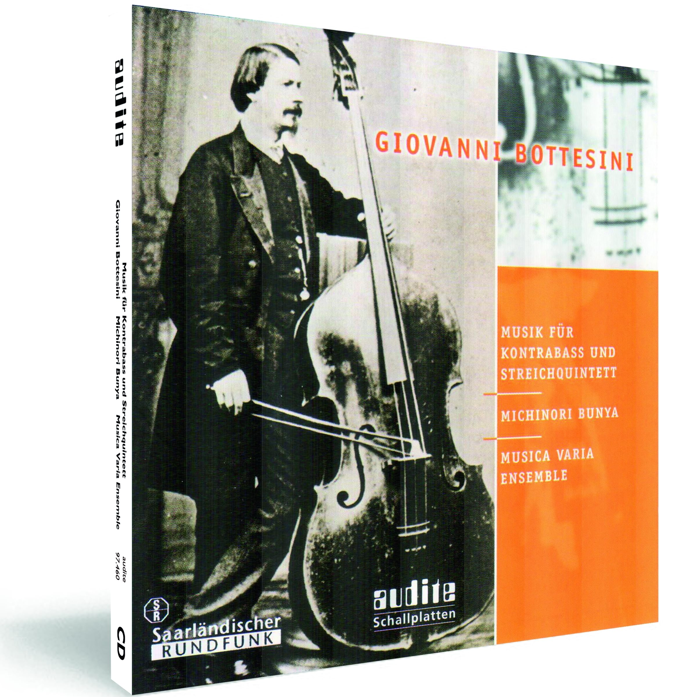 Giovanni Petronius Bottesini: Music for Double-Bass and String Quintet Rock