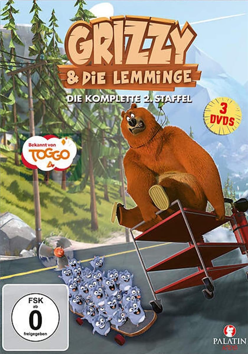 Grizzy & Die Lemminge - Die komplette Staffel 2 (78 Episoden) Box sets