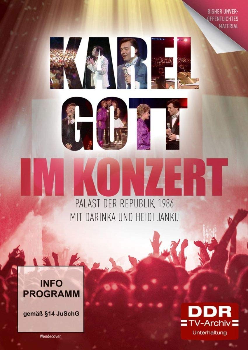 Im Konzert: Karel Gott 1986 im Palast der Republik mit Darinka und Heidi Janku Movies