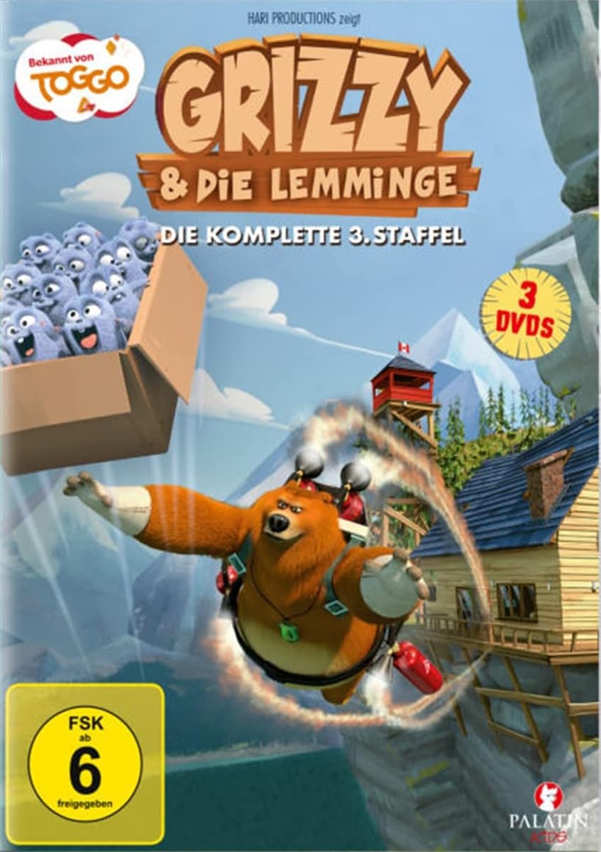 Grizzy & Die Lemminge - Die komplette Staffel 3 (78 Episoden) Box sets