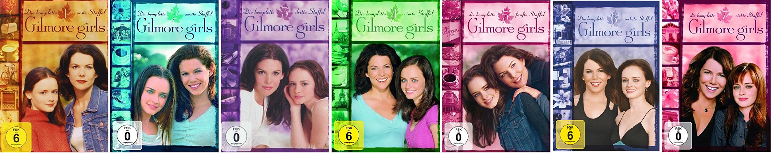 Gilmore Girls - Staffel/Season 1+2+3+4+5+6+7 * DVD Set Box sets