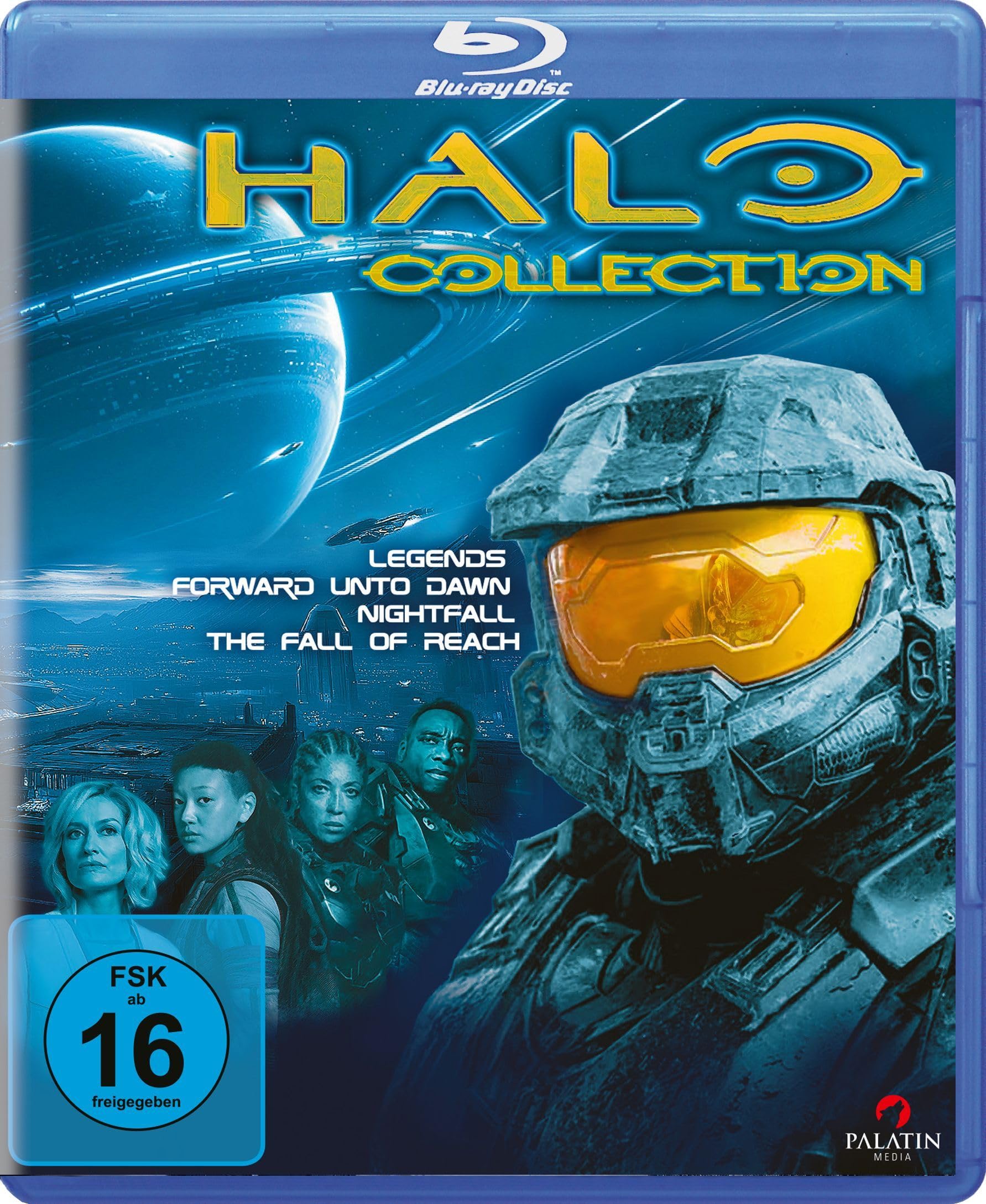 HALO - The Ultimate Movie Collection 1-4 (Blu-ray) Films