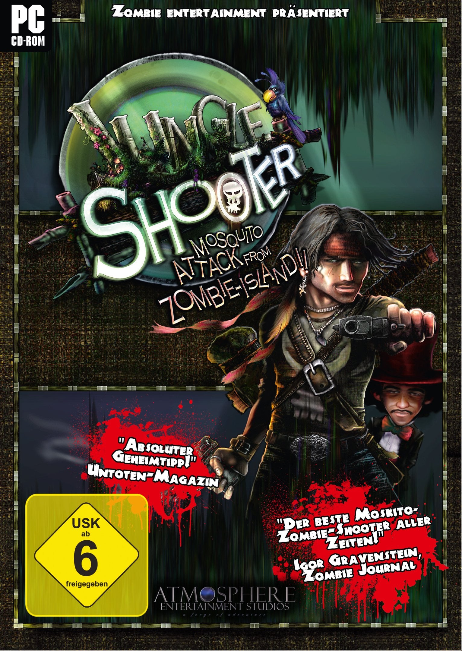 Jungle Shooter - Mosquito Attack from Zombie Island - PC