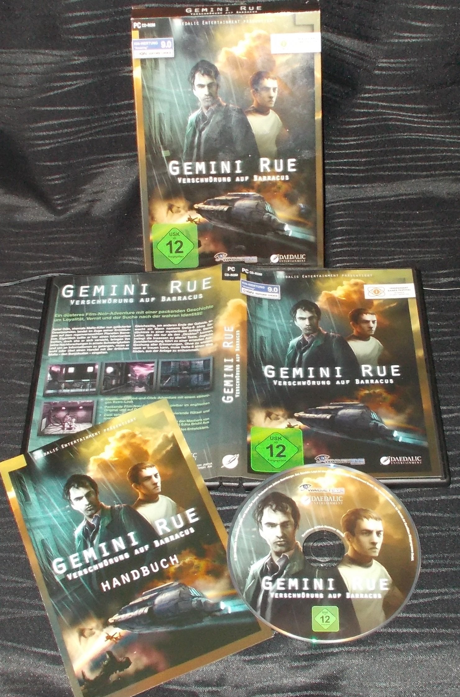 Gemini Rue: Verschwörung auf Barracus PC
