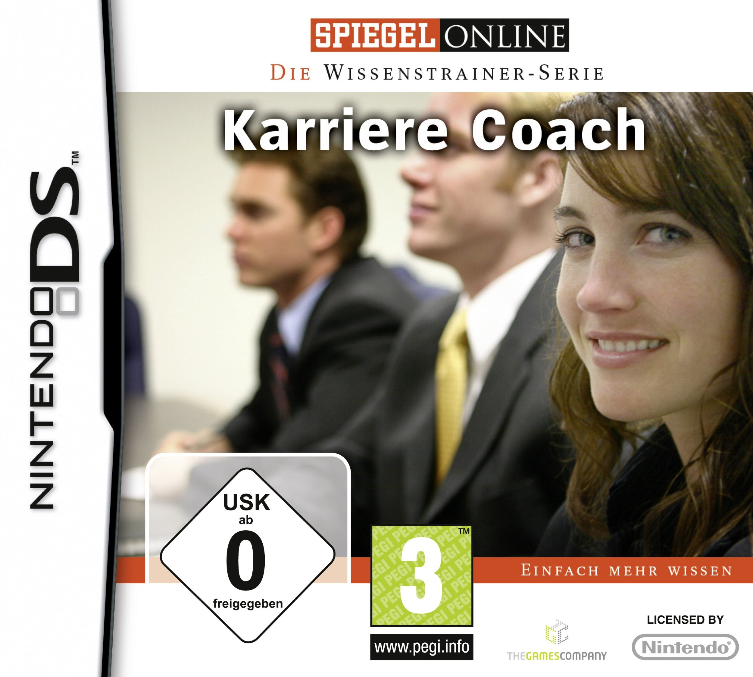 SPIEGEL Online - Karriere Coach Nintendo DS