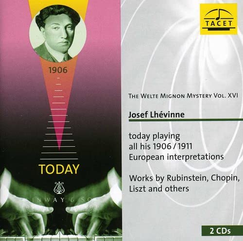 The Welte Mignon Mystery Vol XVI Classical