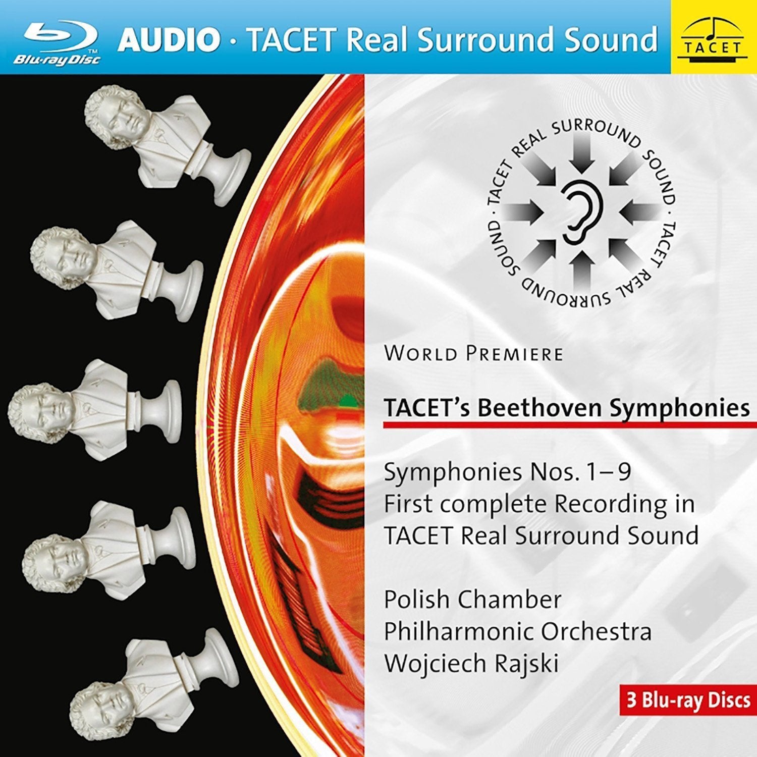 Tacet's Beethoven Symphonies 1-9 dvd