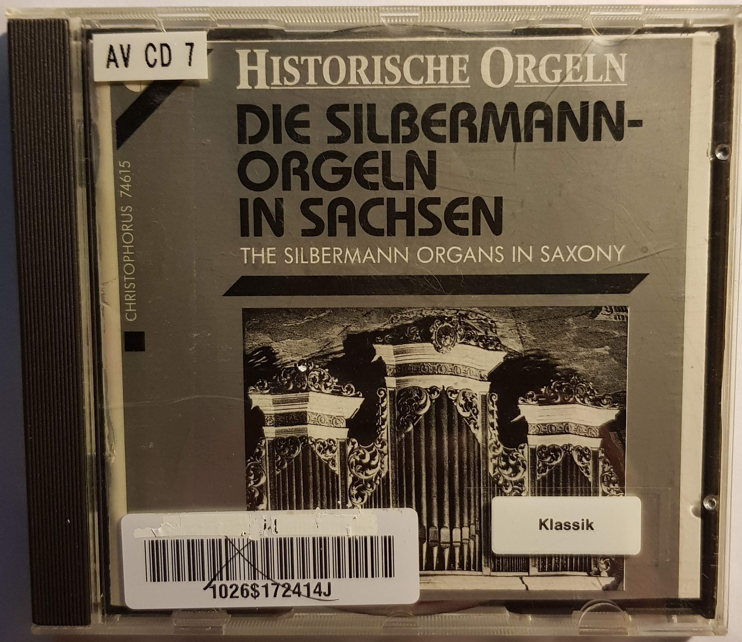 Silbermann-Orgeln in Sachsen Classical