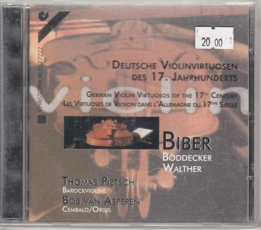 Deutsche Violinvirtuosen 17. Jahrhundert Classical