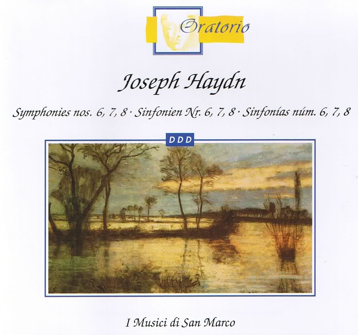 Joseph Haydn / Sinfonien Nr. 6, 7, 8 / I Musici di San Marco Music