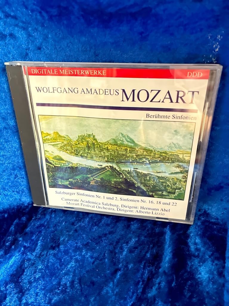 Product Image: WOLFGANG AMADEUS MOZART- BERÃƒÂœHMTE SINFONIEN