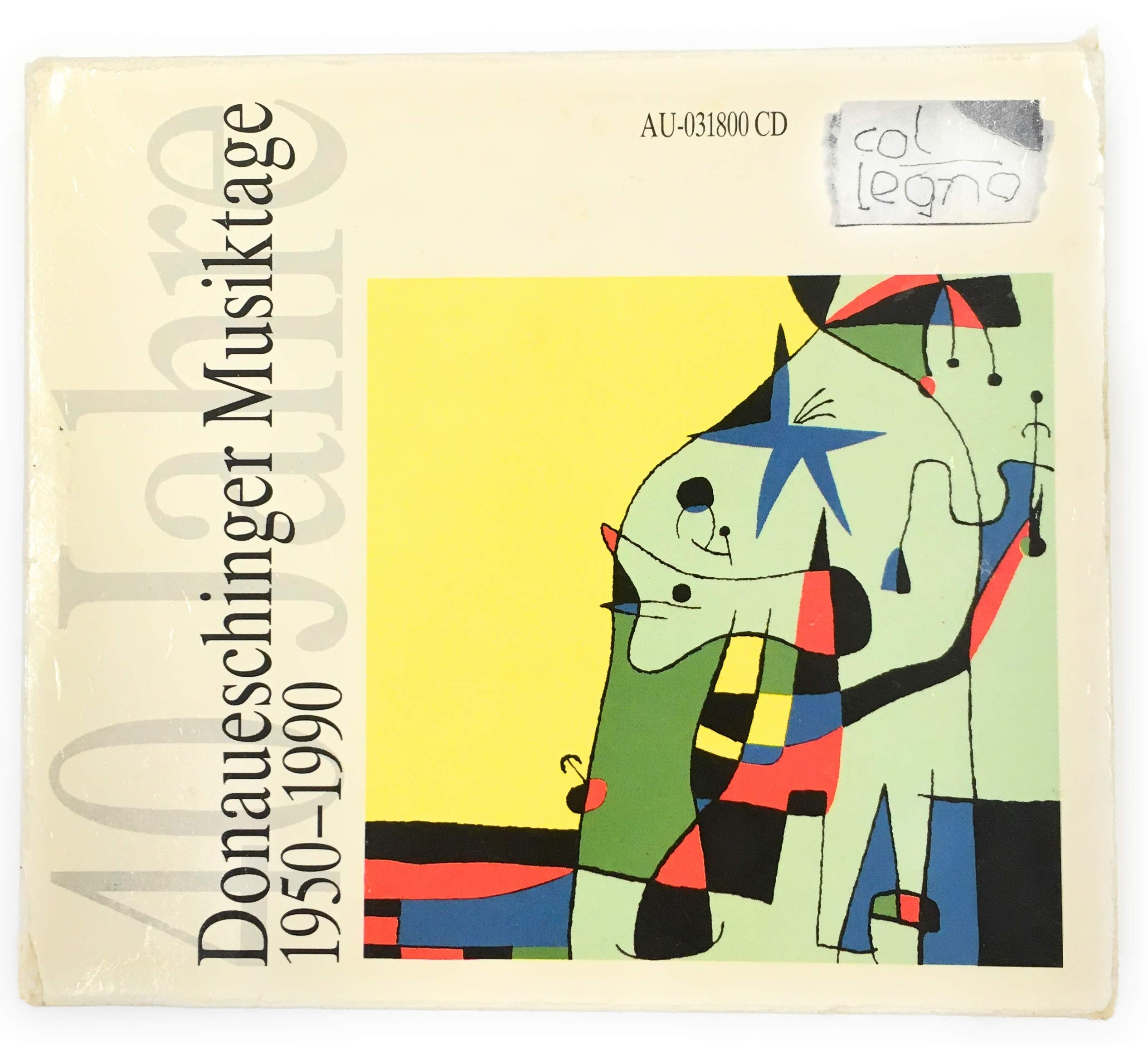40 Jahre Donaueschinger Musiktage 1950-90 Classical