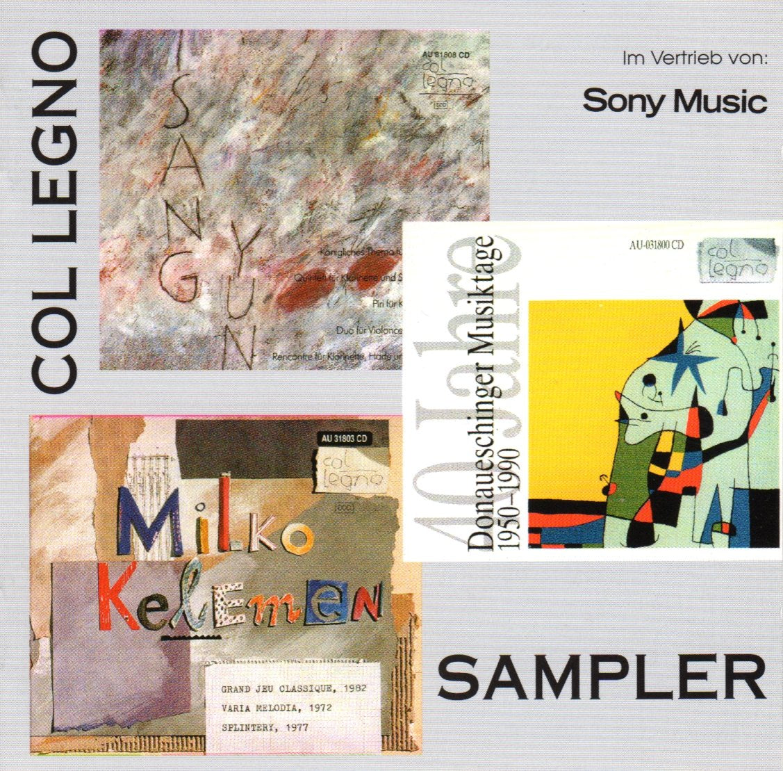 Col Legno Sampler Jazz