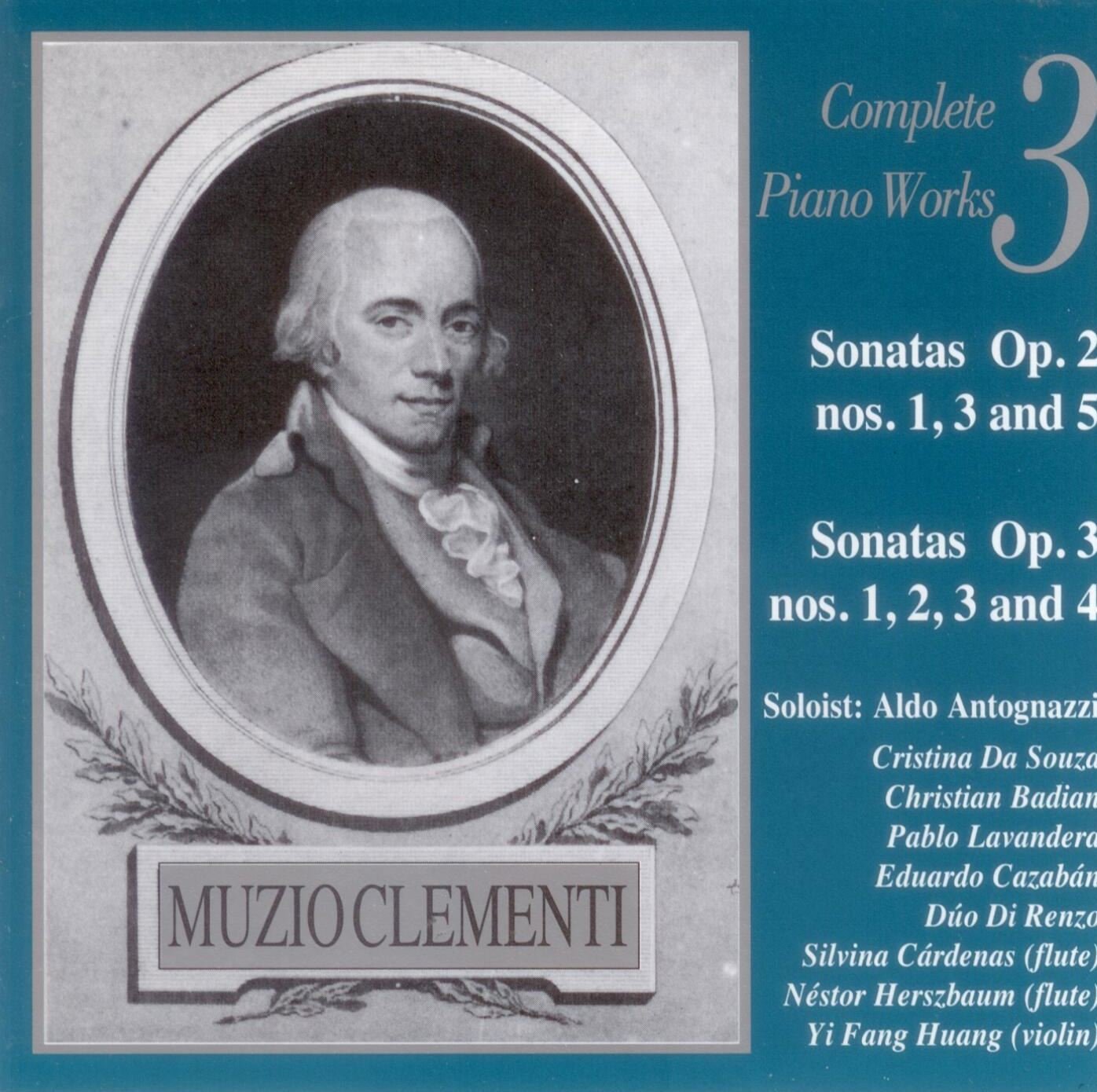 Clementi, Sämtliche Werke mit Klavier Vol. 3 Music
