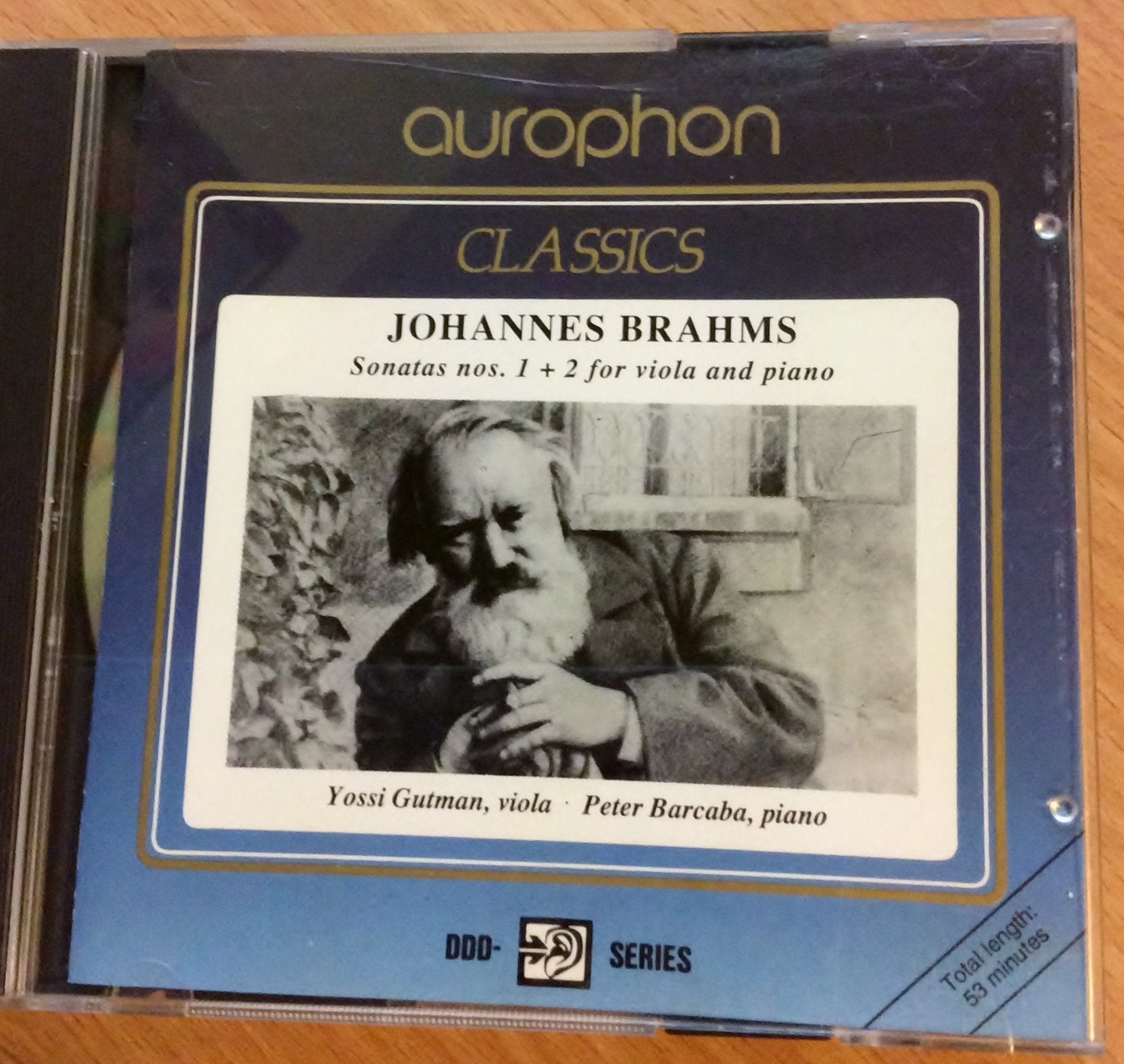 Sonatas Nos 1 and 2 for Viola and Piano cd
