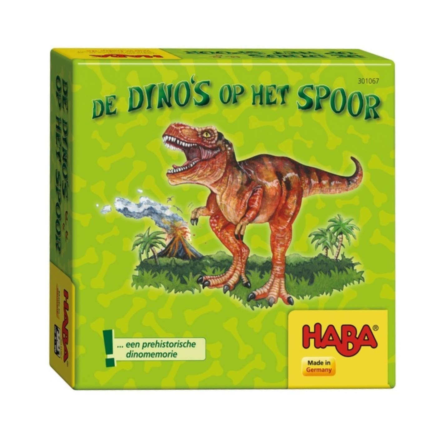 Haba reisspel Supermini De dino's op het spoor 301067 dvd