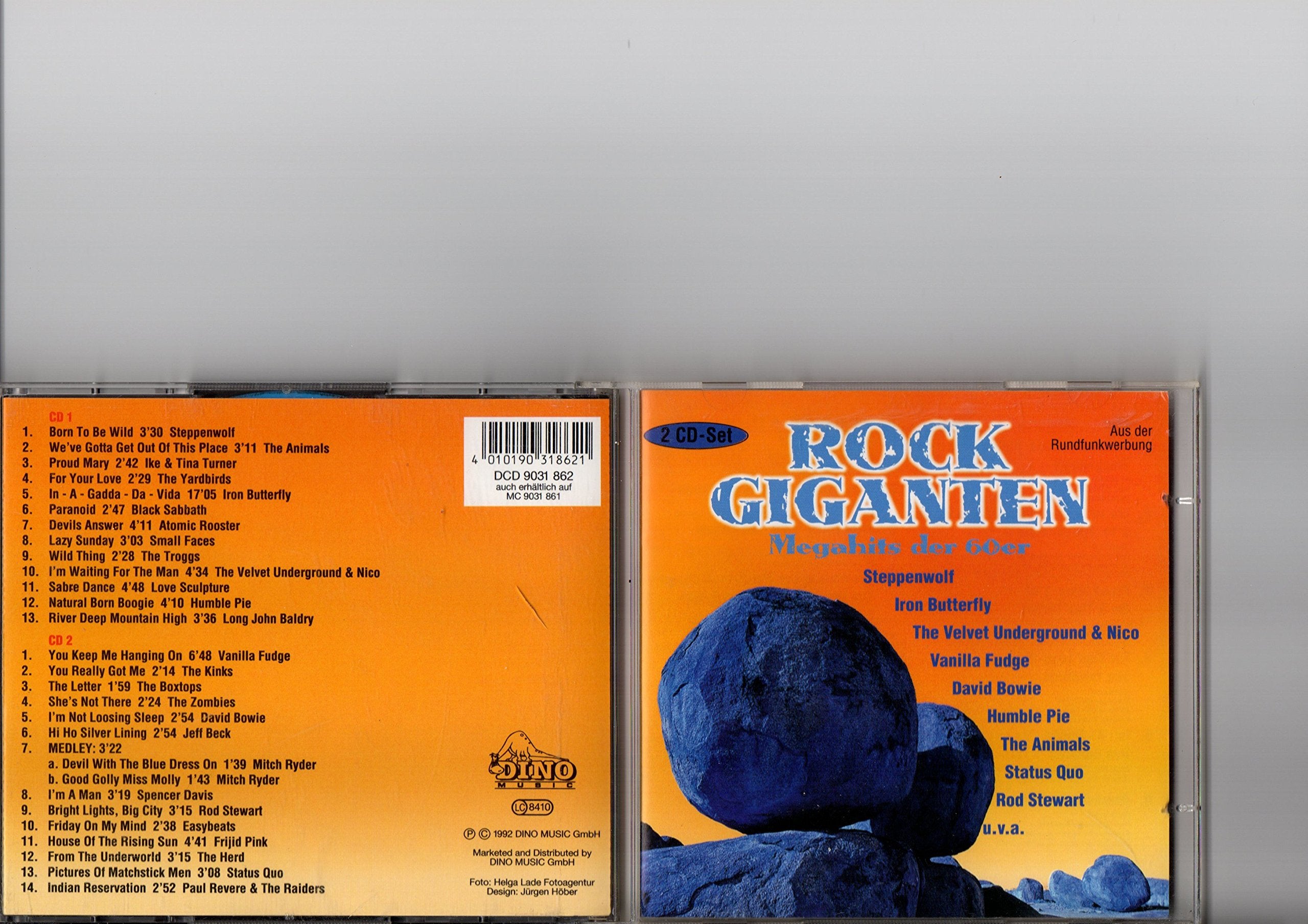Steppenwolf, Animals, Ike/Tina Turner, Yardbirds, Black Sabbath. cd