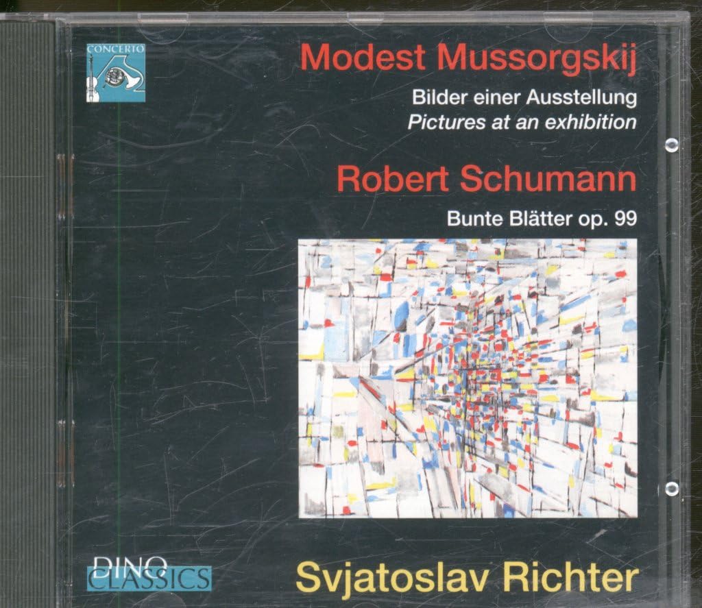 Mussorgskij: Bilder einer Ausstellung / Schumann: Bunte Blätter Op.99 . Books