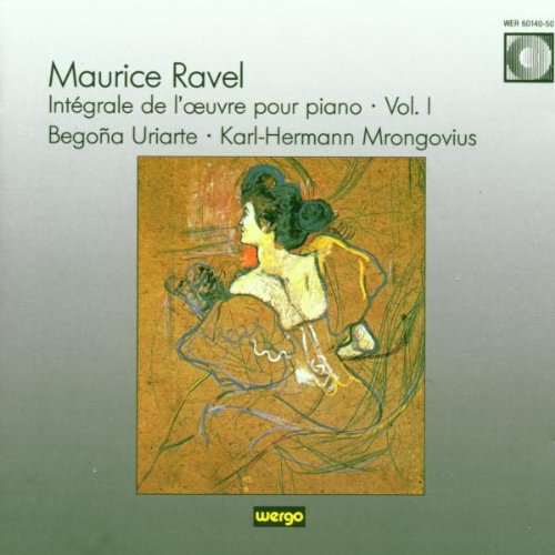 Ravel : L'oeuvre pour piano, vol. 1. Uriarte, Mrongovius. cd