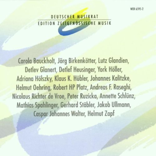 Product Image: Edition Zeitgenössiche Musik