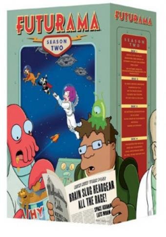 Futurama - Season 2 Collection (4 DVDs) Box sets