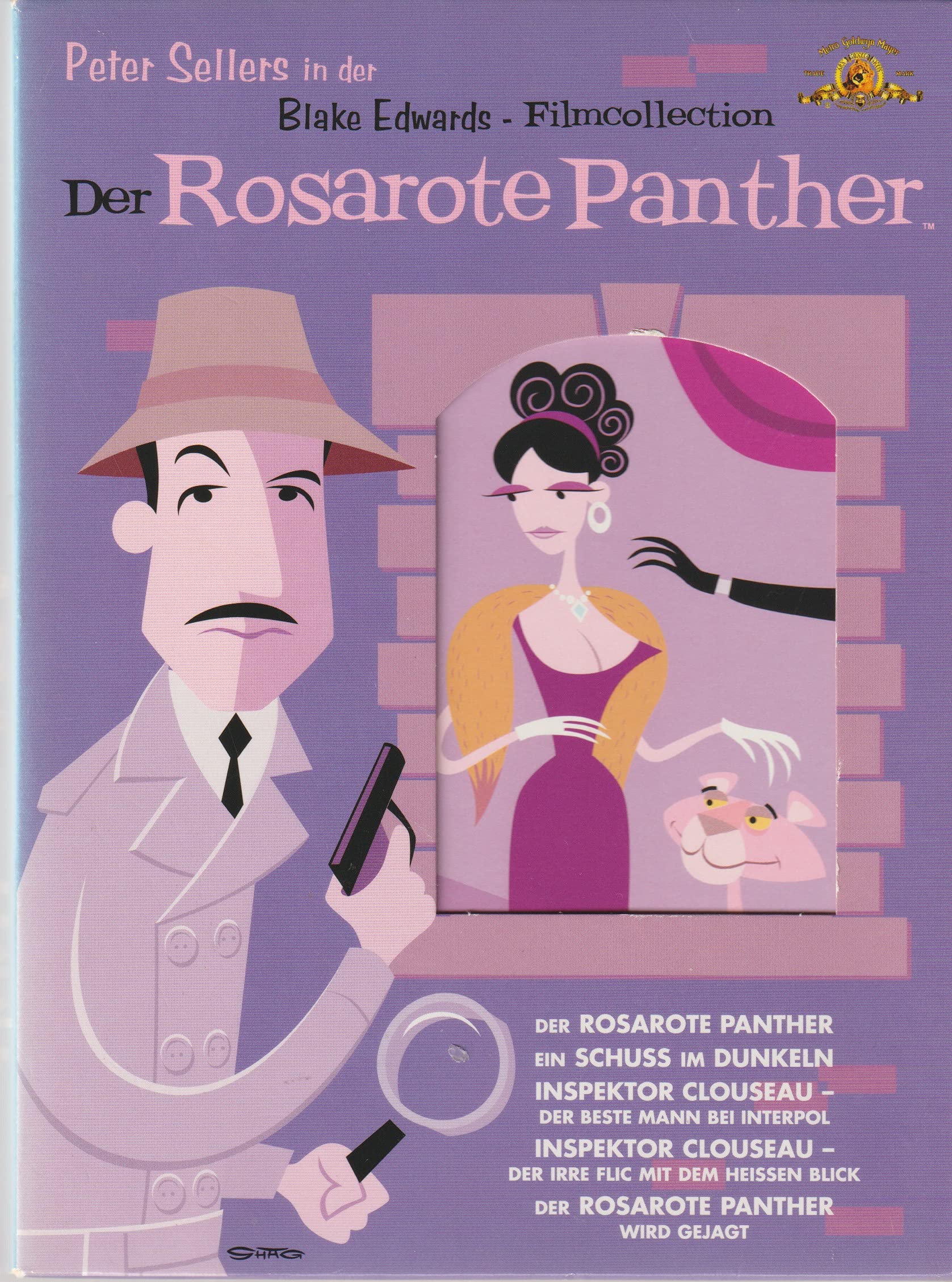 Der Rosarote Panther Film Collection (6 DVDs) Films
