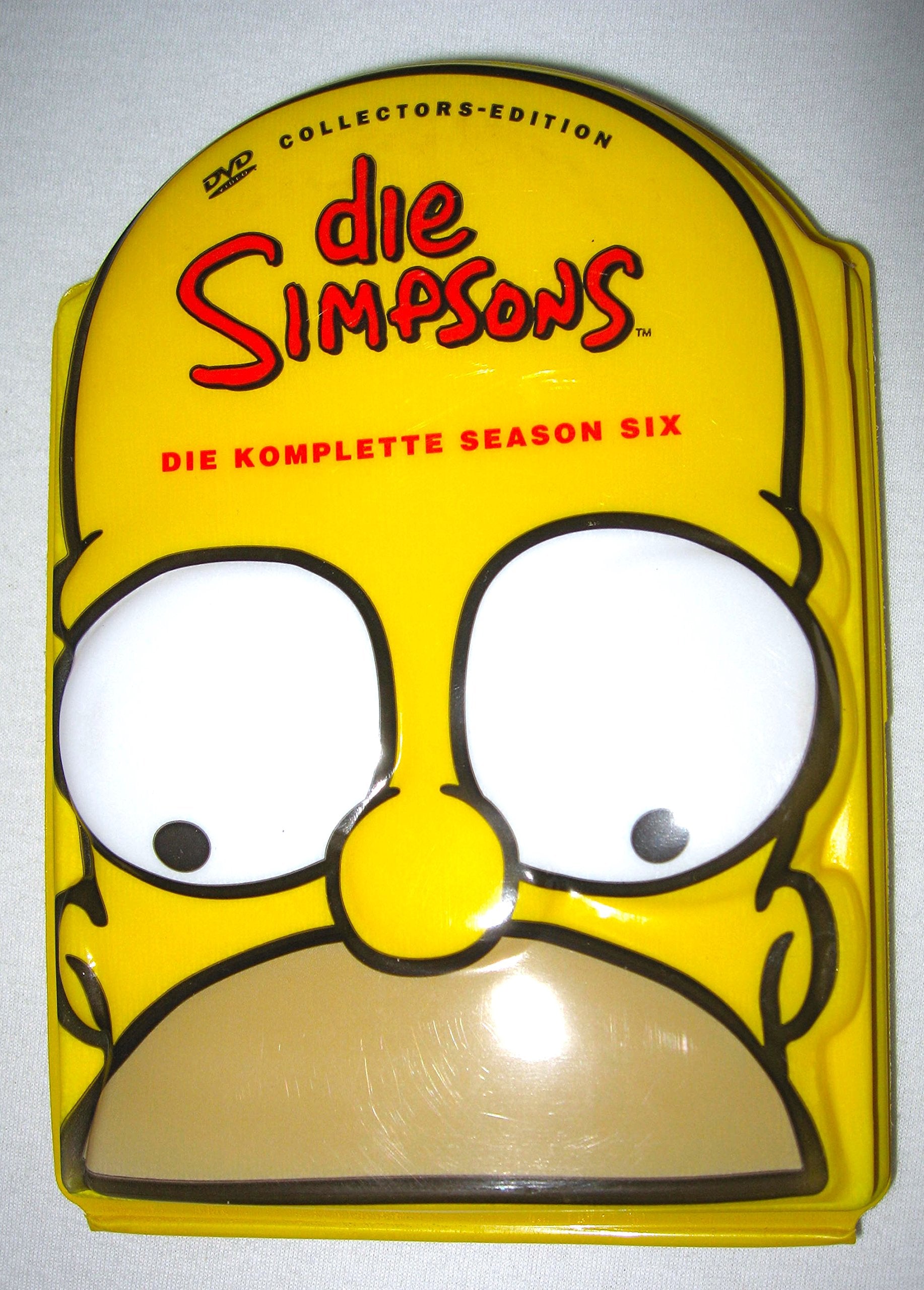 Die Simpsons - Die komplette Season 6 (Kopf-Tiefzieh-Box, Collector's Edition, 4 DVDs) Box sets