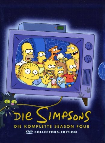 Die Simpsons - Die komplette Season 4 (Collector's Edition, 4 DVDs) Box sets