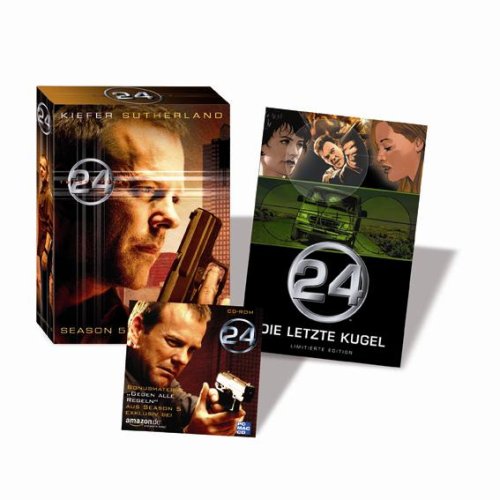 24 - Season 5 (7 DVDs) + ca. 25 Minuten exklusives Bonusmaterial CD-Rom + 52 Seiten Comic (exklusiv bei Amazon.de) Box sets