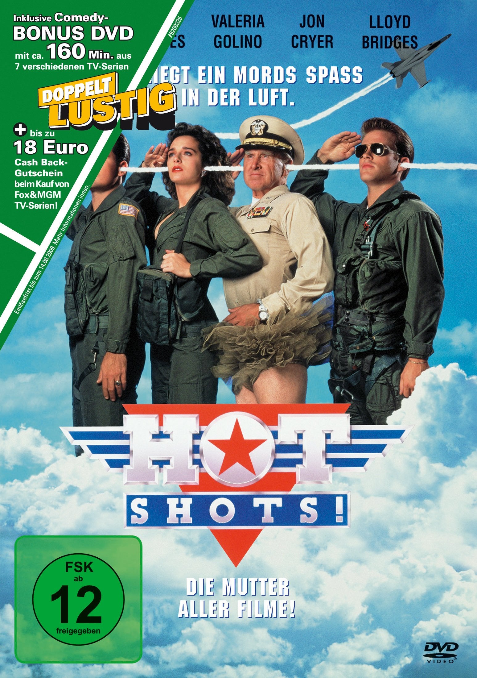 Hot Shots 1 - Die Mutter aller Filme (inkl. Comedy-Bonus DVD mit 7 verschiedenen TV-Episoden) Movies