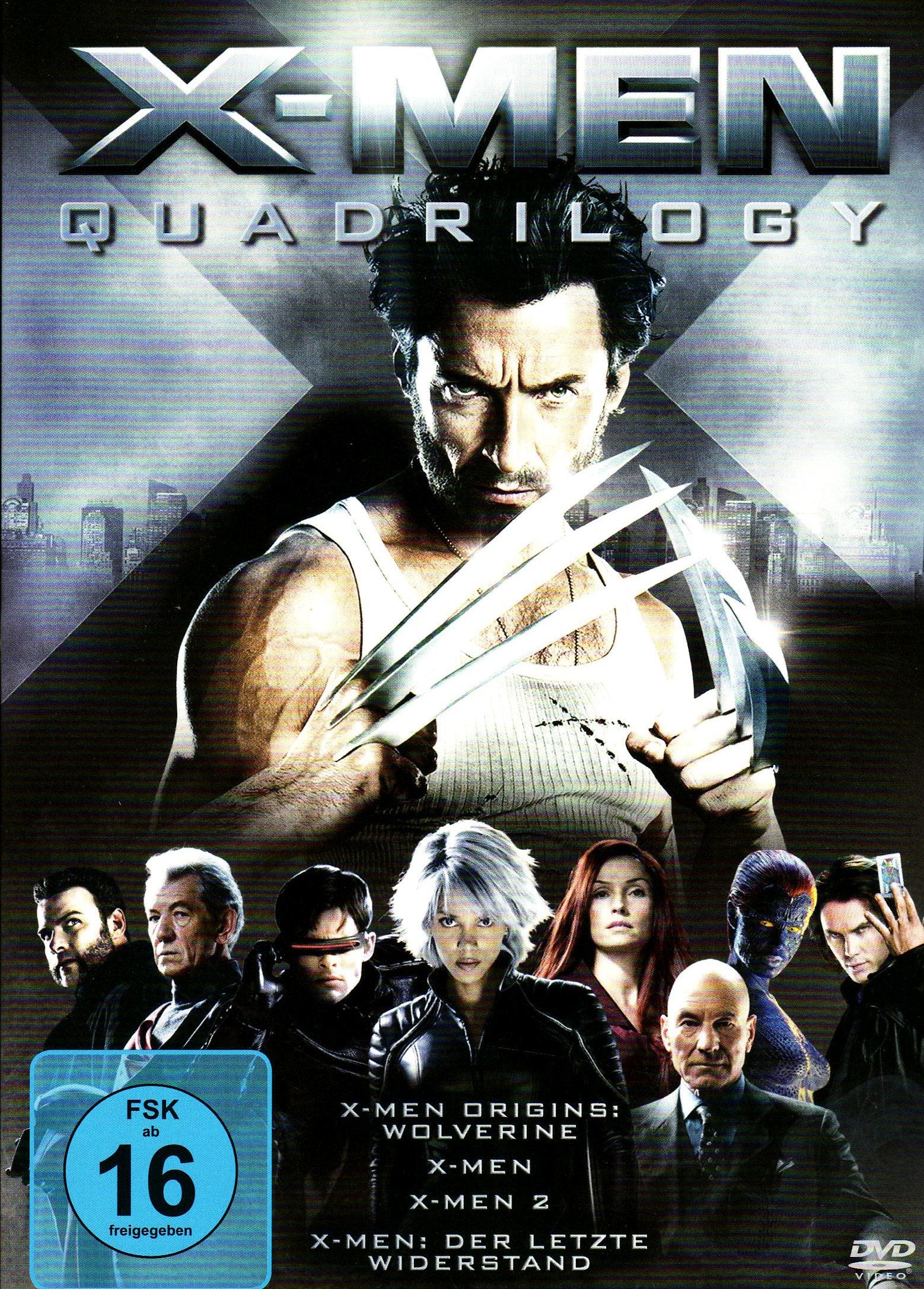 X-Men Quadrilogy Movies