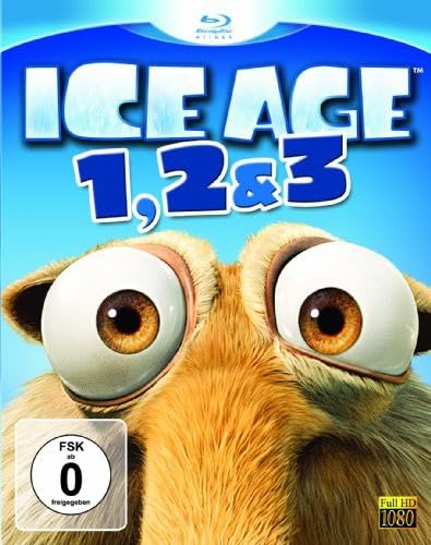 Ice Age 1, 2 & 3 Movies