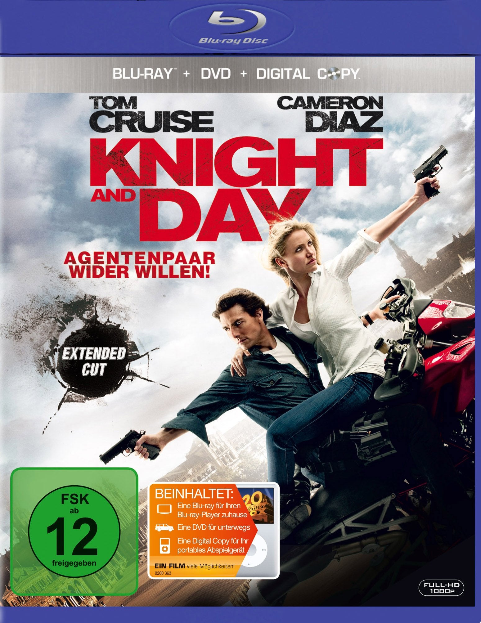 Knight and Day - Extended Cut (inkl. DVD + Digital Copy) Films