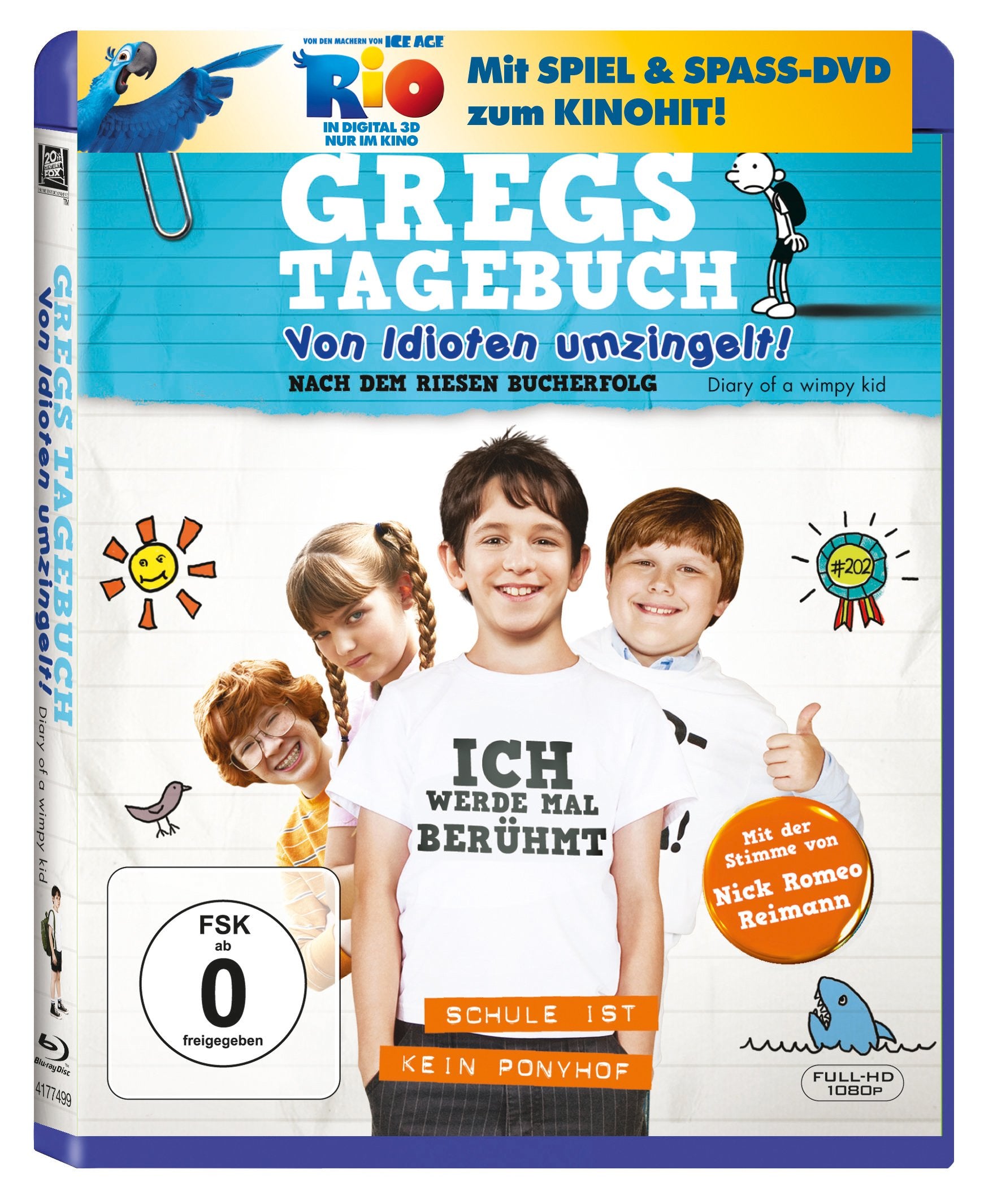 Product Image: Gregs Tagebuch - Von Idioten umzingelt! (+ Rio Activity Disc)