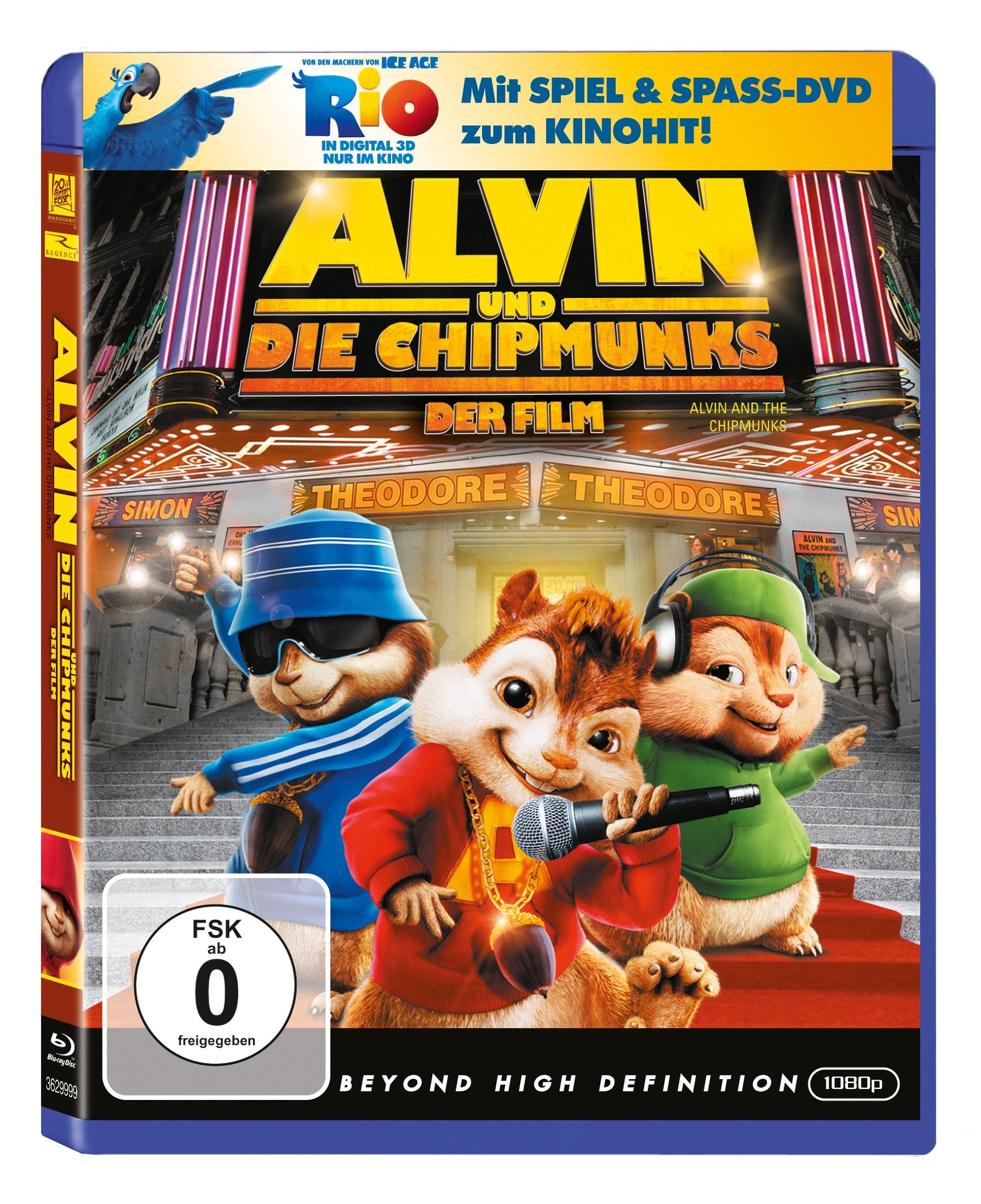 Alvin und die Chipmunks - Der Film (+ Rio Activity Disc) Films