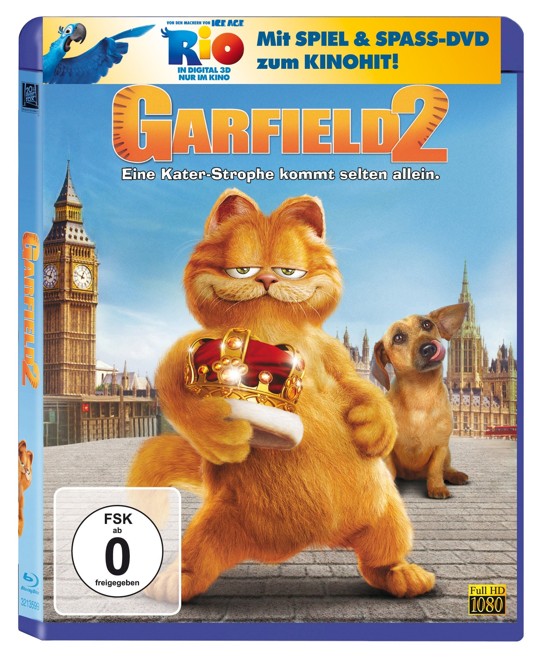 Garfield 2 (+ Rio Activity Disc) Films