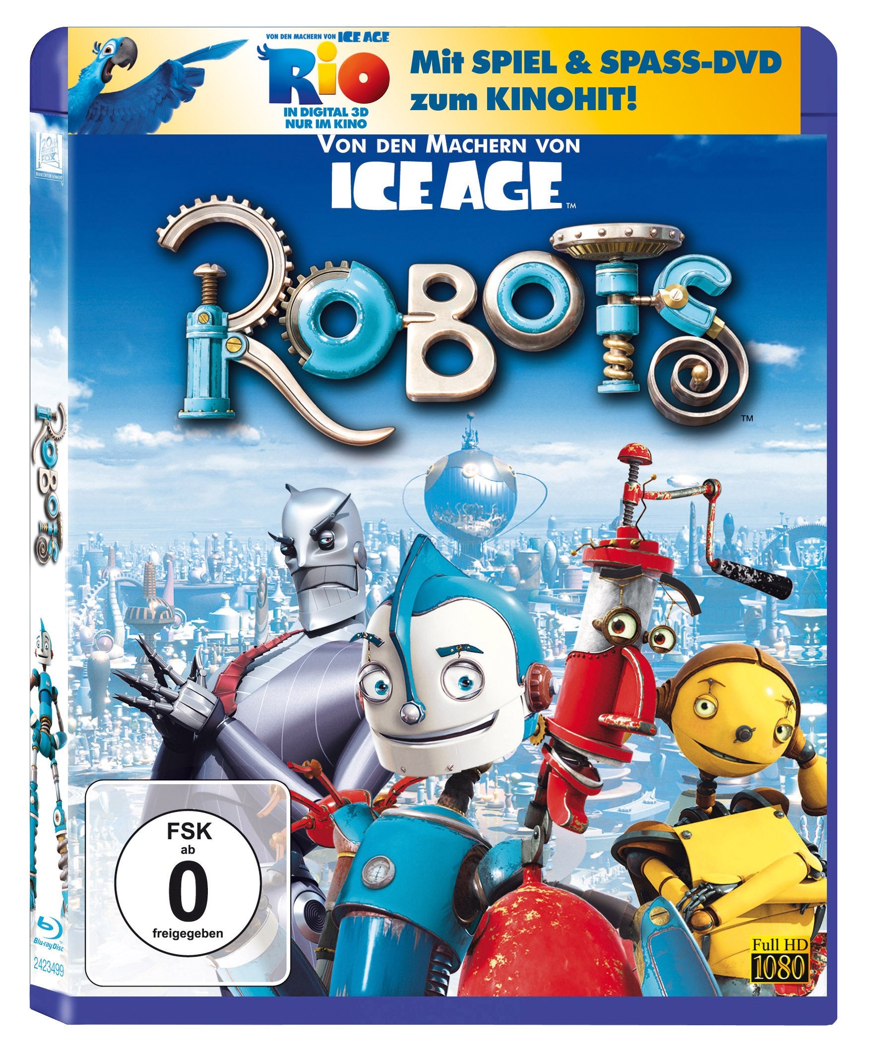 Robots (+ Rio Activity Disc) Movies