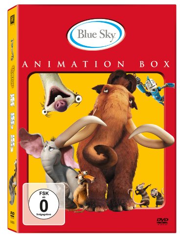 Blue Sky Animation Box inkl. Ice Age 1-3, Robots & Horton hört ein Hu! Films